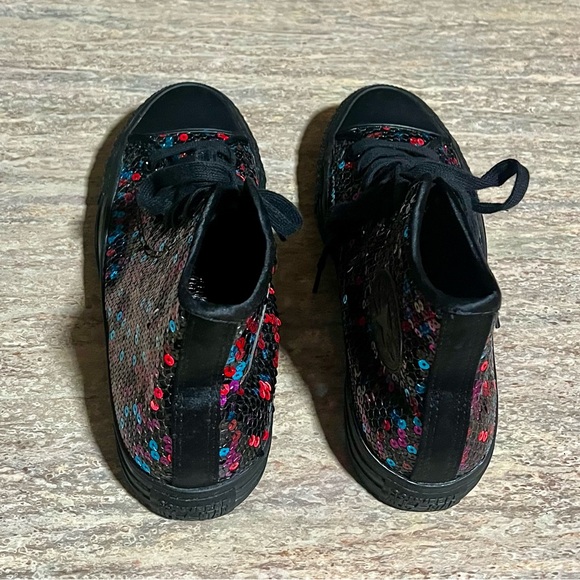 Converse All Star Chuck Taylor sequins high top sneakers - Picture 4 of 16
